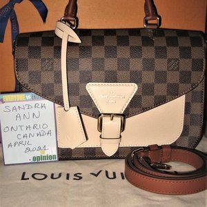 Authentic LOUIS VUITTON BEAUMARCHAIS~EEUC~Full SET